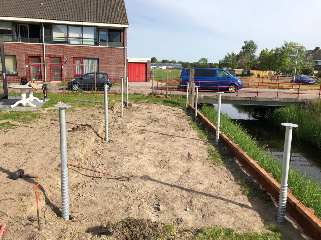 Fundering Veranda 1