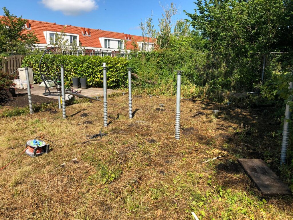 Fundering Tuinhuis 4