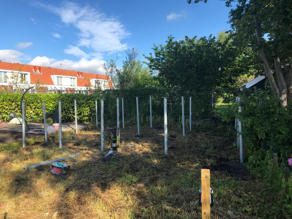 Fundering Tuinhuis 2