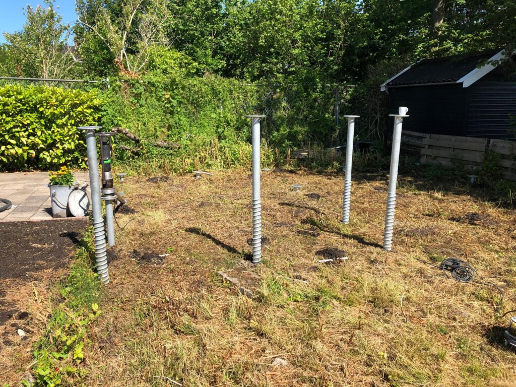 Fundering Tuinhuis 3