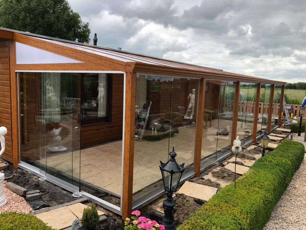 Veranda vakantiechalet 1