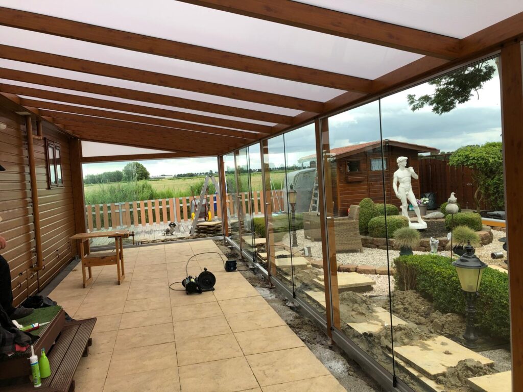 Veranda vakantiechalet 2