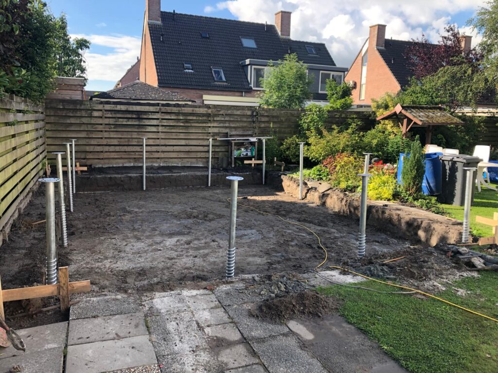 Fundering met isolerend schuimbeton 1