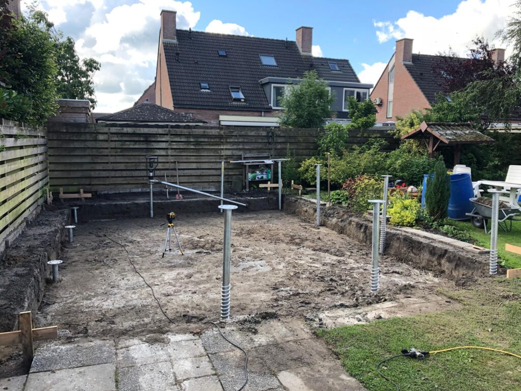 Fundering met isolerend schuimbeton 2