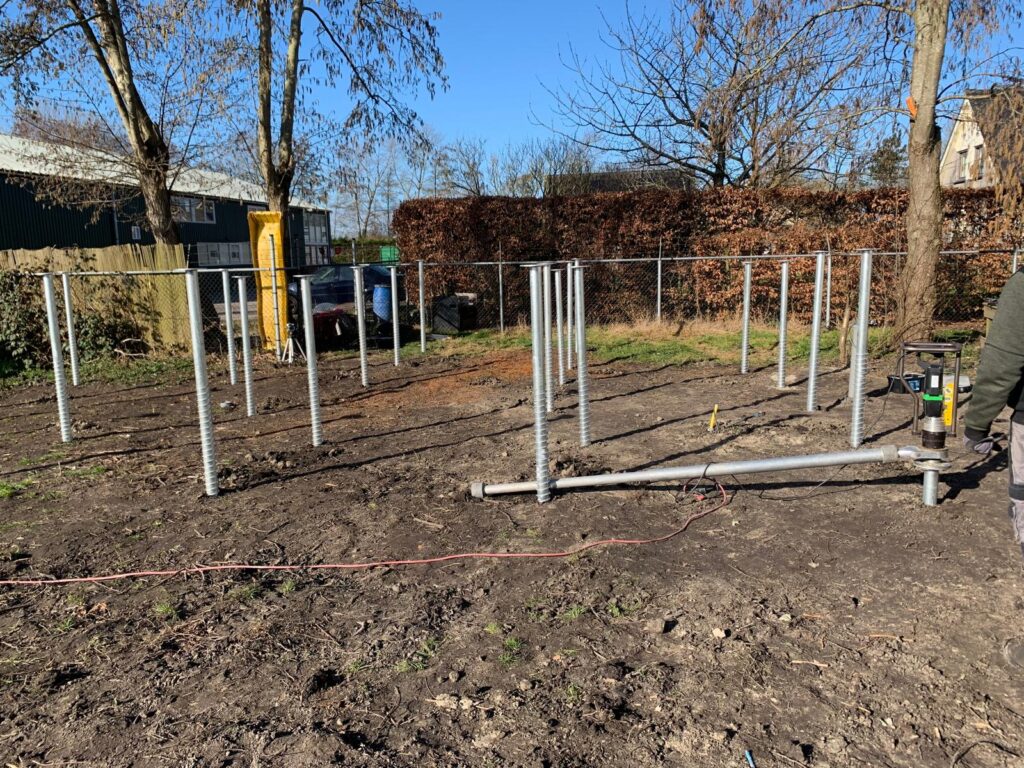 Fundering vakantiewoning