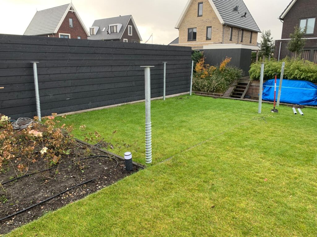 standaard en verlengbare schroeffunderingen