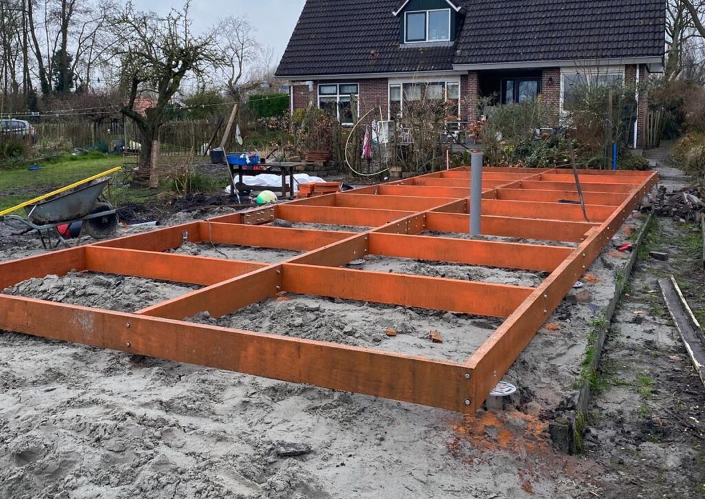 Fundering buitenverblijf 6